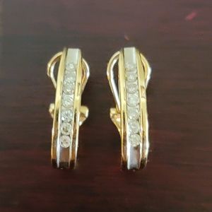 Earrings, Gold